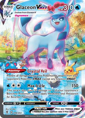 Glaceon VMAX #209 Evolving Skies