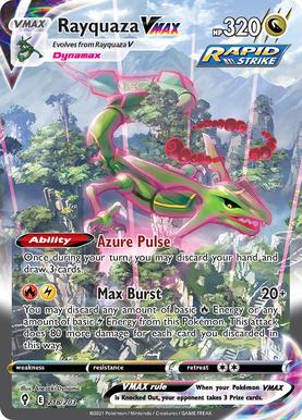 Rayquaza VMAX #218 Evolving Skies